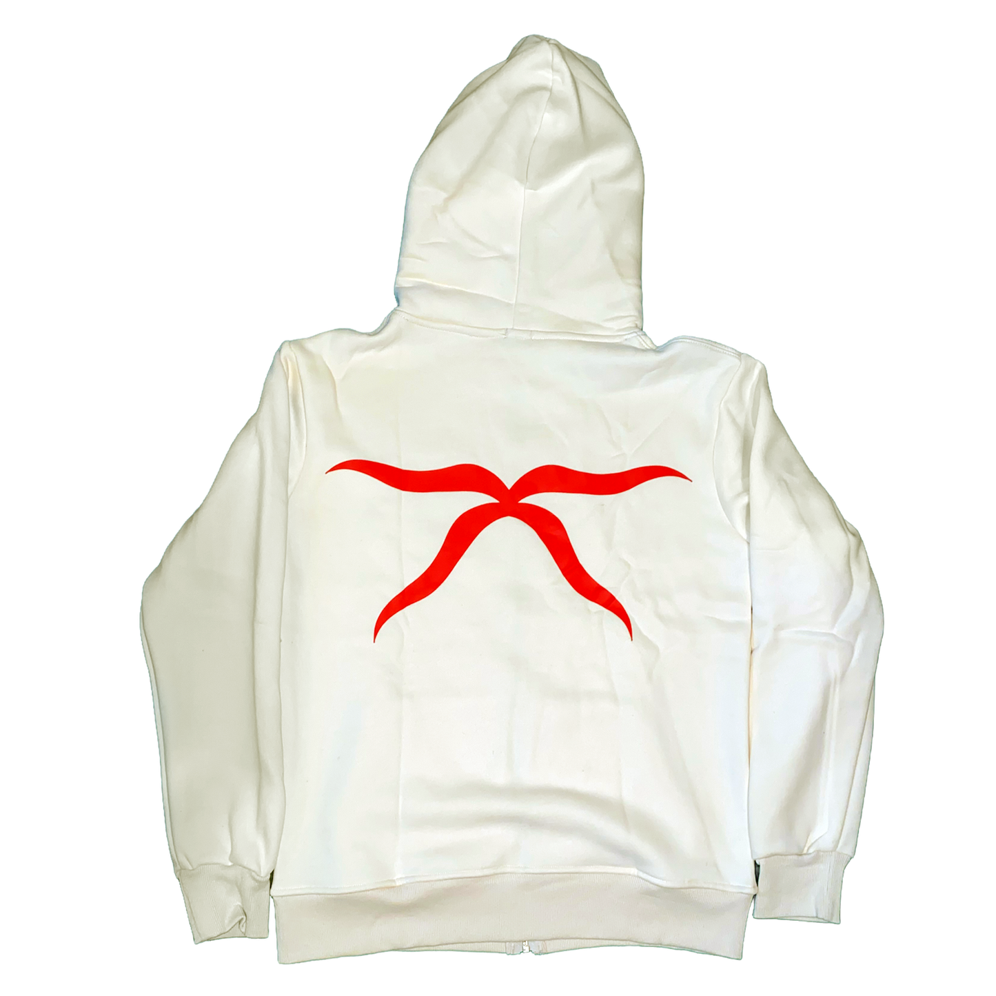 Bone White Tokyo Ghoul-Full Zip Up Hoodie