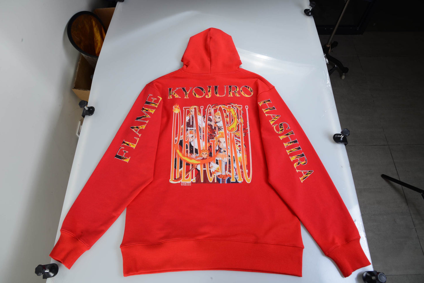 Rengoku Burning Red Hoodie