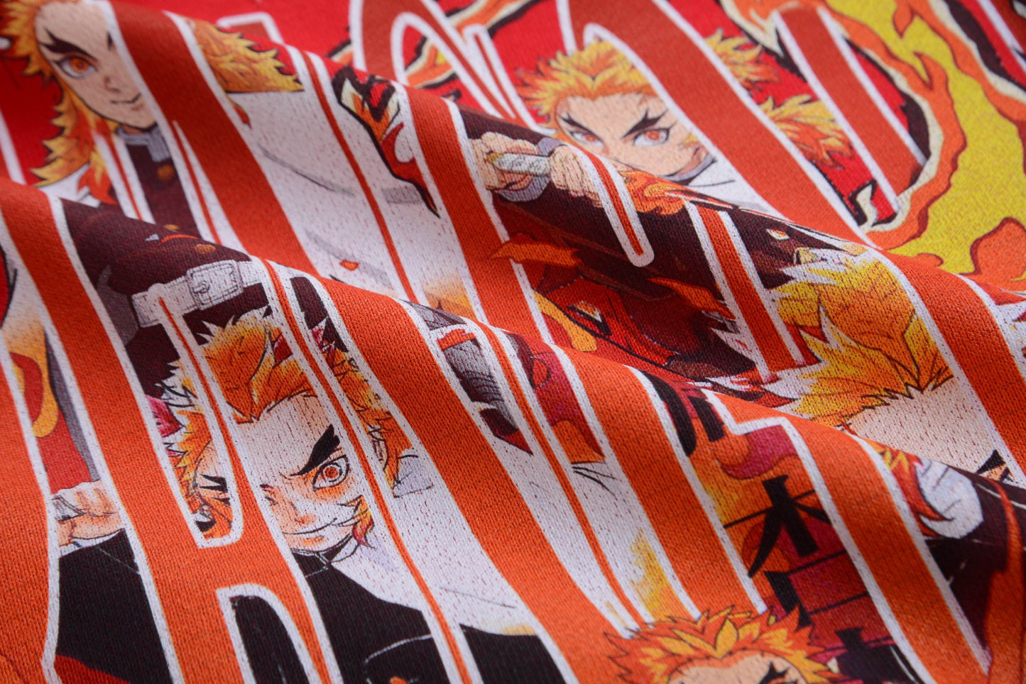 Rengoku Burning Red Hoodie