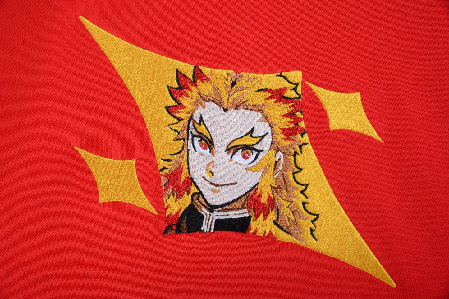Rengoku Burning Red Hoodie