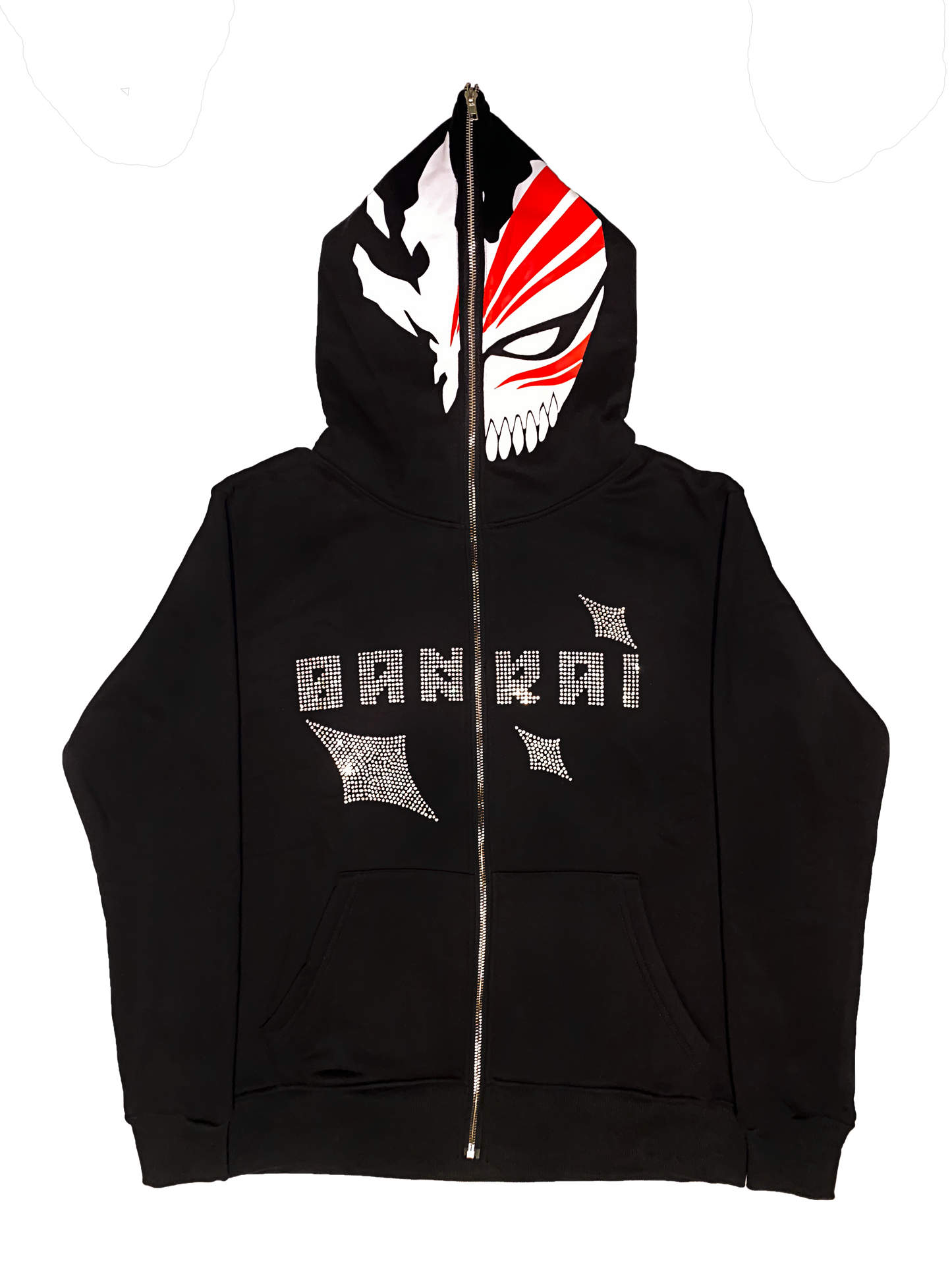 Black Bankai-Full Zip Up Hoodie
