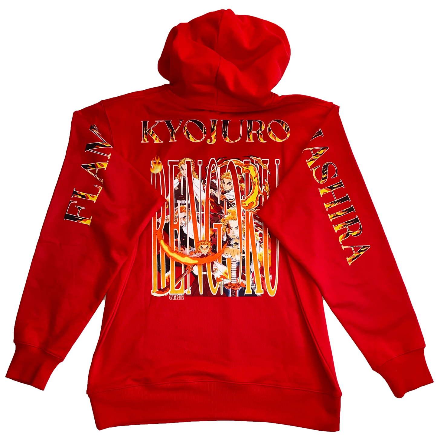 Rengoku Burning Red Hoodie
